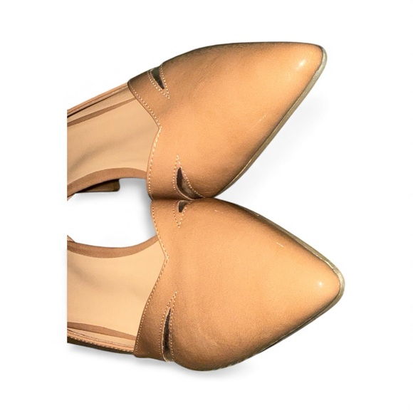 Naturalizer Tan Pointed-Toe D'Orsay Heels - Picture 6 of 13
